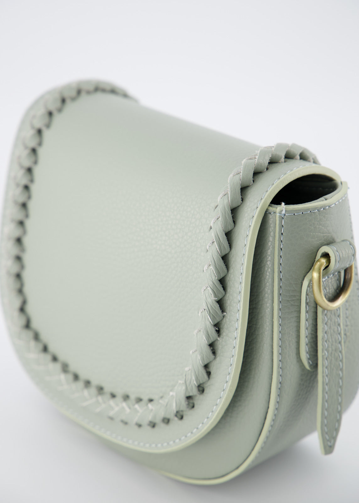 Tas Chelsea Crossbody Leer | Seagrass