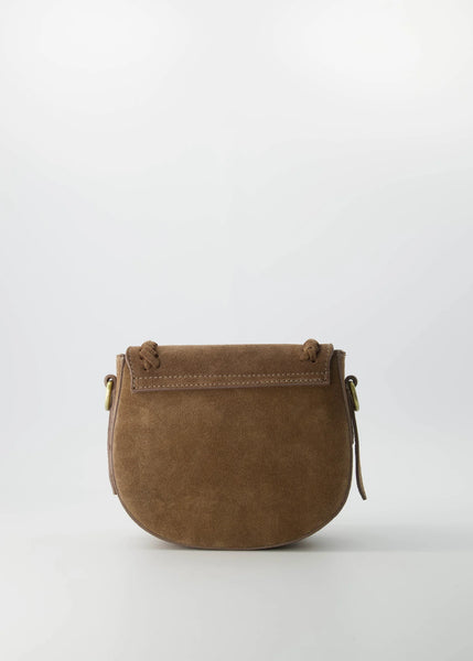 Tas Chelsea Crossbody Suede | Taupe