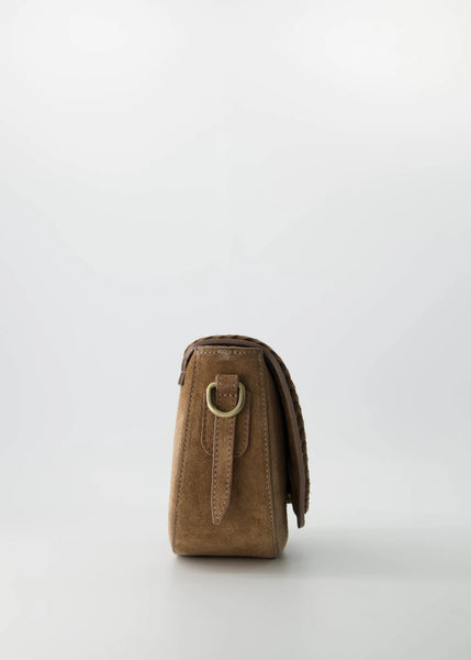 Tas Chelsea Crossbody Suede | Taupe