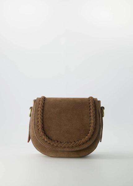 Tas Chelsea Crossbody Suede | Taupe