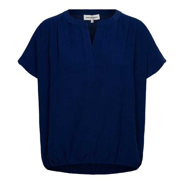 Top Nola Blue | &Co Woman