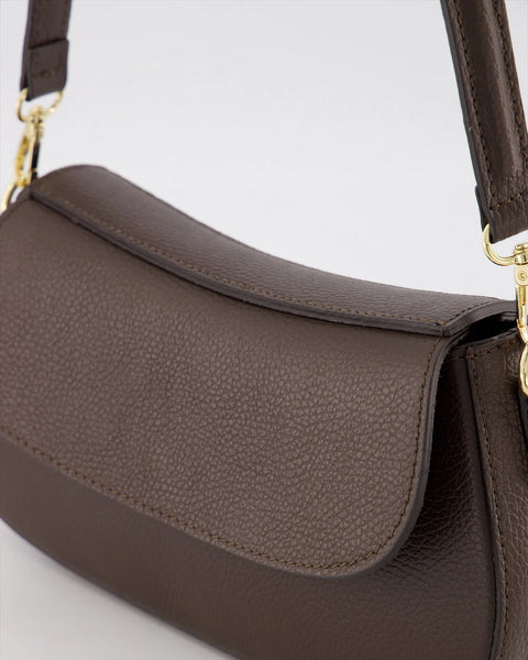 Tas Diara Leer | Donker Bruin