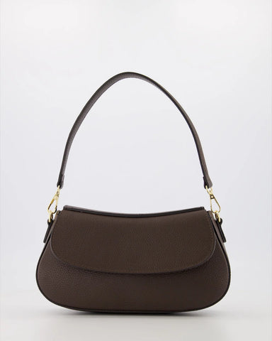 Tas Diara Leer | Donker Bruin