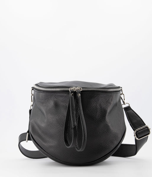 Tas Romsa Leer | Black