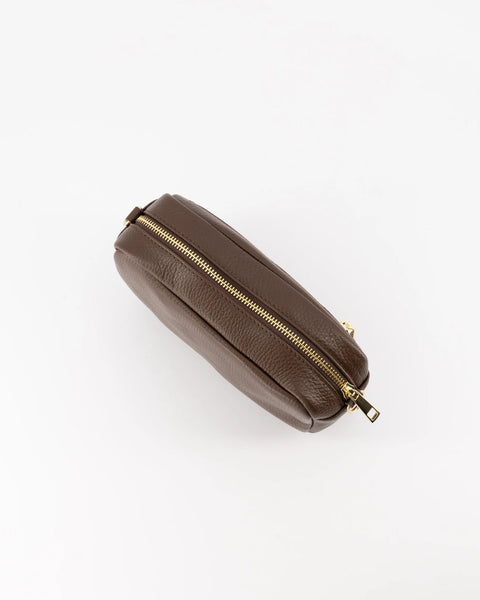 Tas Irene Leer | Donker Bruin