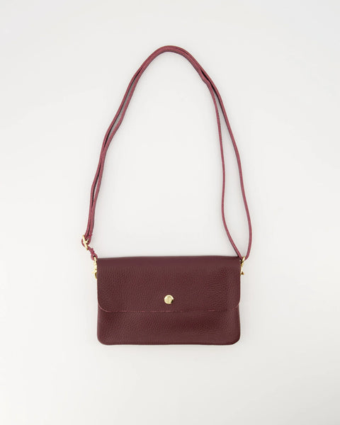 Tas Misa Leer | Burgundy