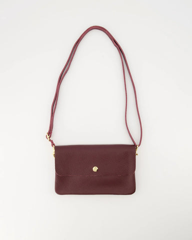 Tas Misa Leer | Burgundy