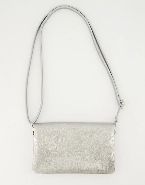 Tas Misa Leer | Grijs Zilver