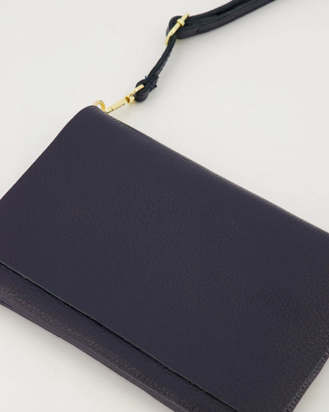 Tas Myra Leer | Donker Blauw