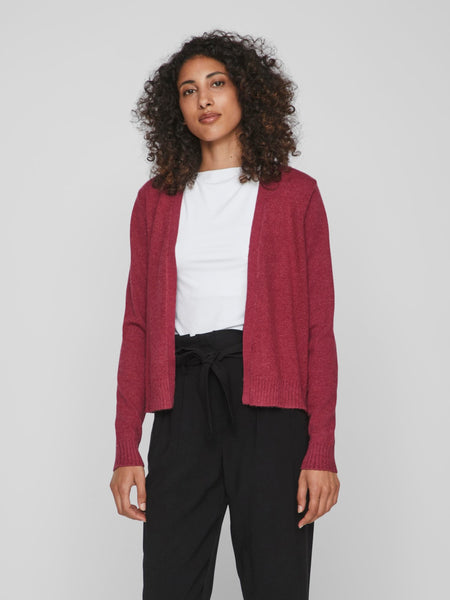 Vest Viril Short Beet Red | Vila