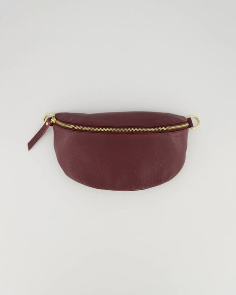 Tas Zoey Leer | Burgundy