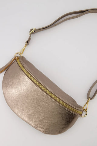 Tas Zoey Leer | Brons