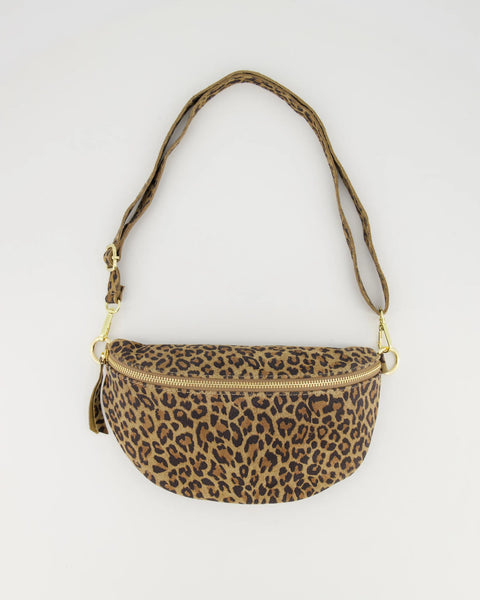 Tas Zoey Suede | Leopard
