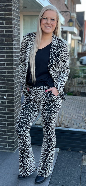 Flared Broek Dorien Animal | &Co Woman