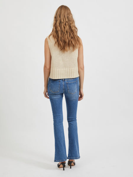 Jeans Flared Viekko Blue | Vila