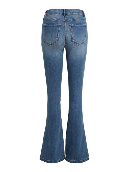 Jeans Flared Viekko Blue | Vila