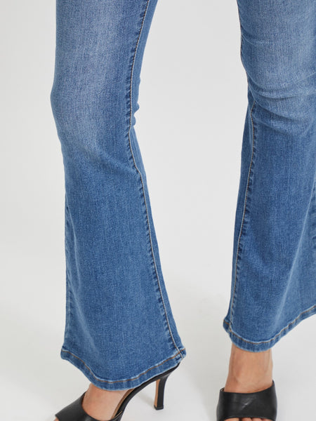 Jeans Flared Viekko Blue | Vila